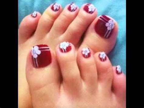 Decoraciones de uñas de pies. Cute nail art for toes - YouTube
