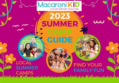 Macaroni Kid 2023 Summer Camp Guide Macaroni Kid Lincroft Holmdel