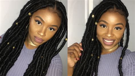 Easiest Way To Do Faux Locs Protective Style On My Natural Hair