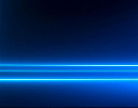 Premium Ai Image Abstract Blue Neon Lights In The Dark