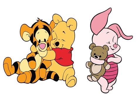 Baby Winnie The Pooh Svg Png Cut Files Baby Pooh Vector Clipart Payhip