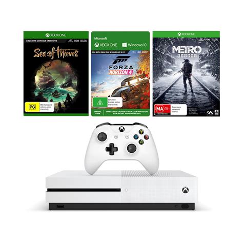 Xbox One S 1tb Console Forza Horizon 4 Token Metro Exodus Token