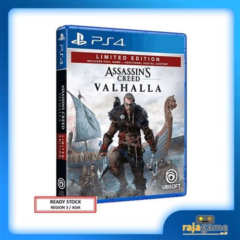 Jual Assassins Creed Valhalla Limited Edition Game PS4 R3 AC