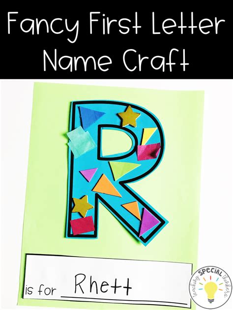 Try This Low Prep Name Craft To Celebrate Our Names Name Activities