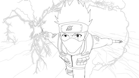 Naruto Coloring Pages To Print Naruto Drawings Kakashi Drawing Naruto