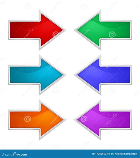 Colorful Arrow Stock Illustration Illustration Of Clear 17288052