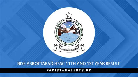 Bise Abbottabad Hssc 11th And 1st Year Result 2023