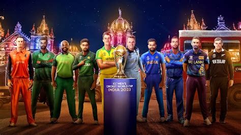 Icc Releases Poster For Odi World Cup 2023 In India Features Captain