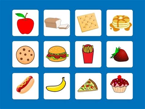 Food Vocabulary Free Games Online For Kids In Nursery By Candace Chadwick