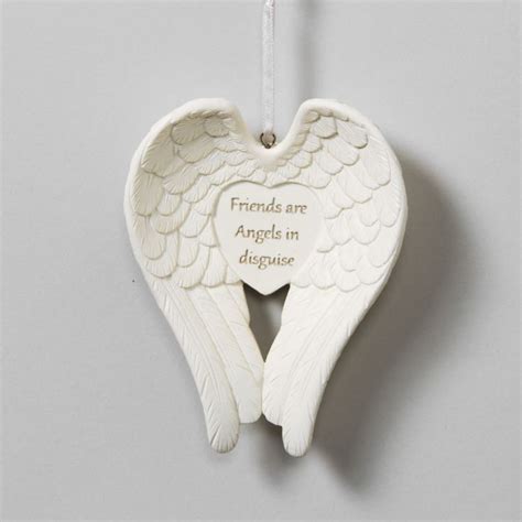 Thoughts Of You Friends Are Angels Angel Wings The Gift Experience