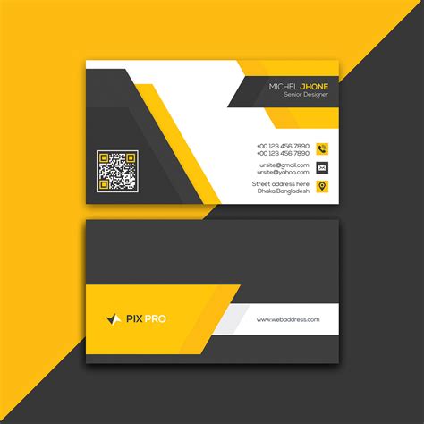 Corporate Personal Business Card Templates On Behance
