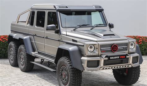It is available in 17 colors and automatic transmission option in the uae. Mercedes Benz G Class G63 Amg 6x6 Brabus 700 Price ...