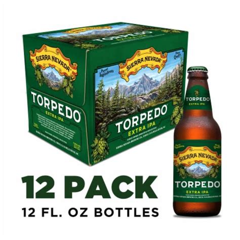 Sierra Nevada Torpedo Extra Ipa Craft Beer 12 Bottles 12 Fl Oz