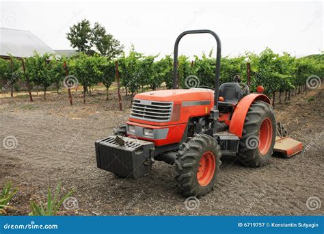 Tractor Stock Image Image Of California Equipment Vegetation 6719757