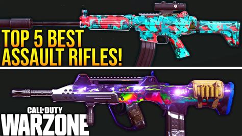 Call Of Duty Warzone Top 5 Best Assault Rifle Setups To Use Warzone