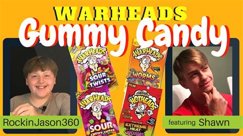 Warheads Gummy Candy Challenge Youtube