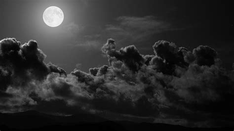 🔥 Free Download Dark Moon Sky Clouds Wallpaper Mocah Hd Wallpapers