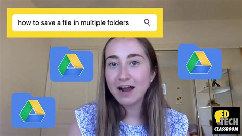 How To Add Files To Multiple Folders In Google Drive Youtube