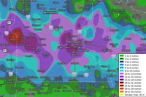 Capitalclimate Minneapolis Sets Single Storm Snowfall Record
