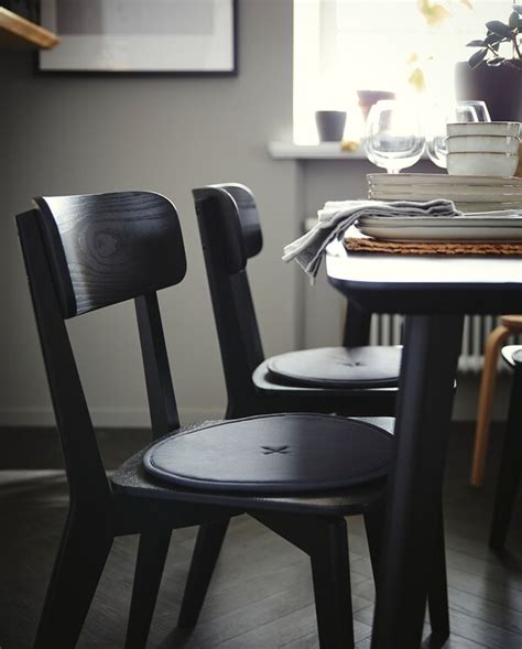 Ikea poang chair is a fine example of a practical and stylish seating. LISABO Chair - black - IKEA