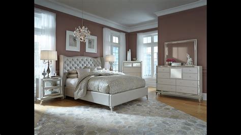 Find your perfect home with michael amini home furnishings. Hollywood Loft Upholstered Bedroom Set in Pearl by Michael ...