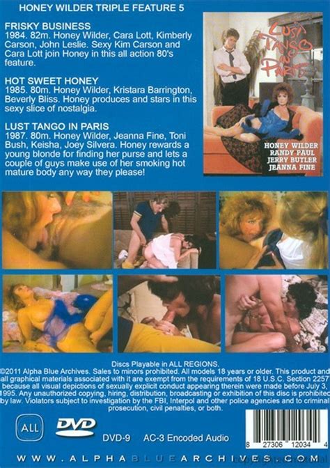 Honey Wilder Triple Feature 5 1987 Adult Dvd Empire