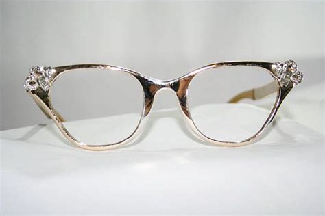 Vintage Tura Gold Frame Eye Glasses Modified Cat Eye And Etsy