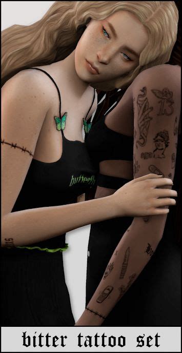 Madame Sims 4 In 2021 Sims 4 Tattoos Sims 4 Sims