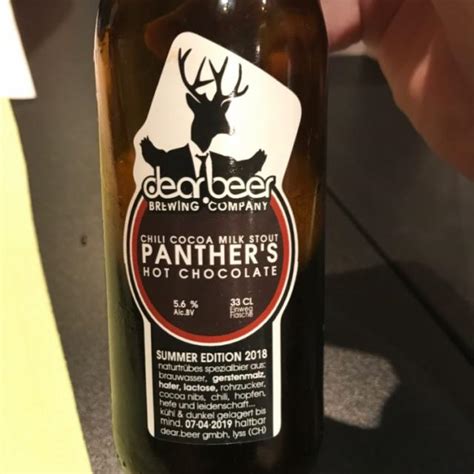 Panther S 5 6 Dear Beer Pint Please