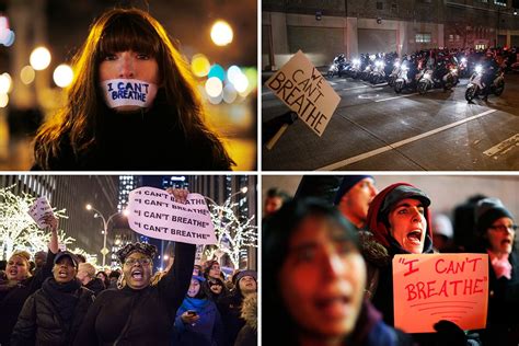 The Most Powerful Eric Garner Protest Signs I Can T Breathe Black