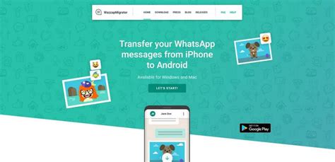 Wazzap Migratortransferencia De Whatsapp A Través De Android Y Iphone