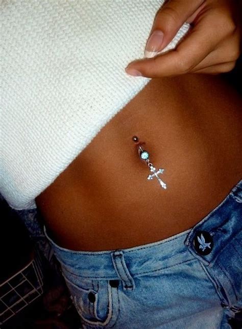Beautiful Examples Different Belly Button Piercings Belly Button