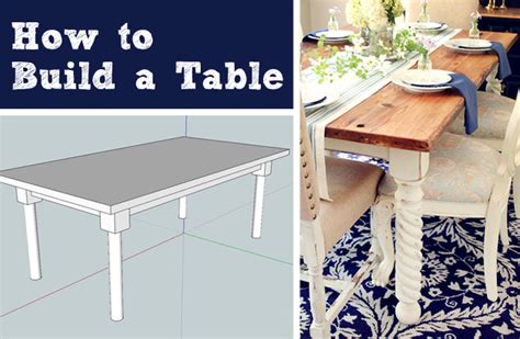 How To Build A Table