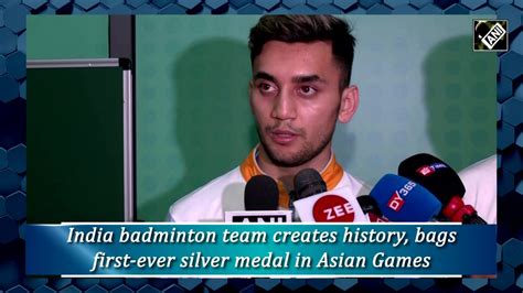 India Badminton Team Creates History Bags First Ever Silver Medal In