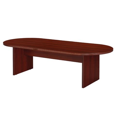 10ft X 4ft Racetrack Conference Table Cherry Or Mahogany