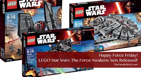 Happy Force Friday Lego Star Wars The Force Awakens Sets Released