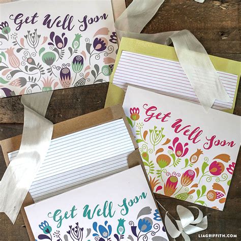You'll find get well soon ecards with beautiful verse, stunning artwork and animation, and plenty of. Printable Get Well Soon Cards - Lia Griffith
