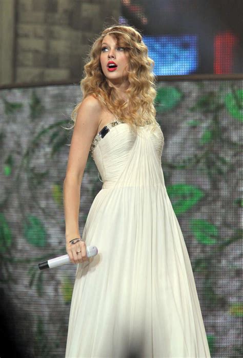 Taylor Swift Love Story Dress Fearless Tour