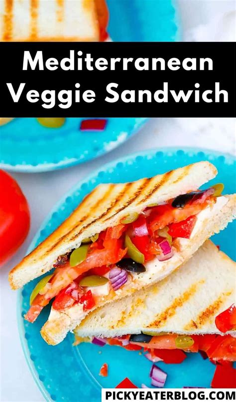 Healthy Food Panera Mediterranean Veggie Sandwich Recipe