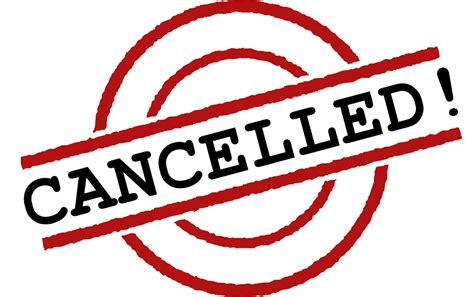 Cancellation Clipart Clipground