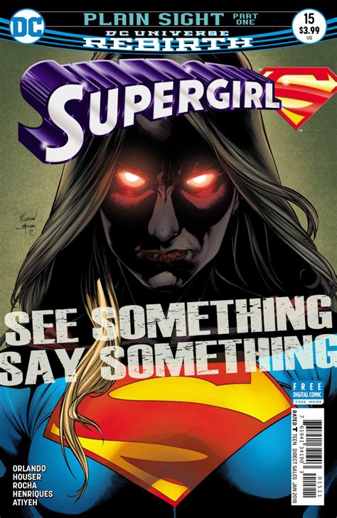 Supergirl 15 Plain Sight Part One Issue