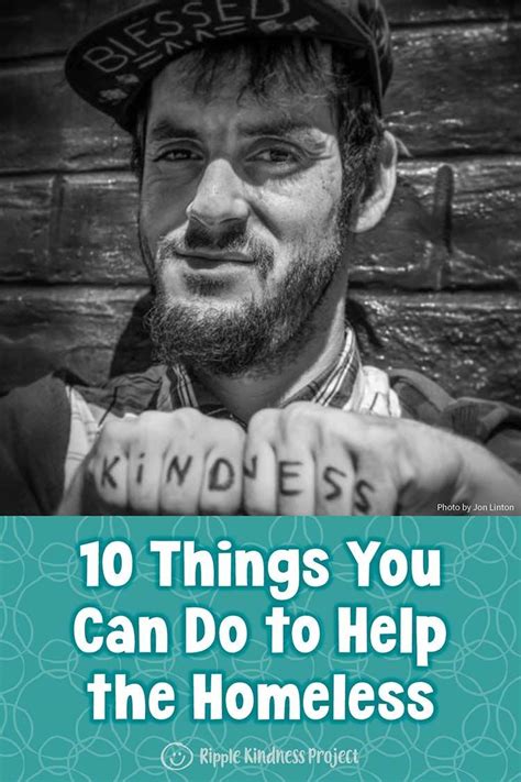 10 Things You Can Do To Help The Homeless Helping The Homeless Help