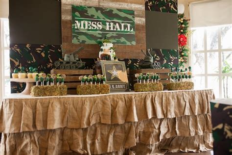 We huge selection of army and military themed party supplies and favors. Kara's Party Ideas Military Army Birthday Party | Kara's ...