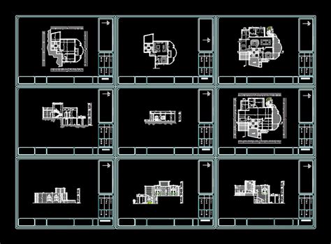 Old Fashion House 2d Dwg Plan For Autocad Designs Cad