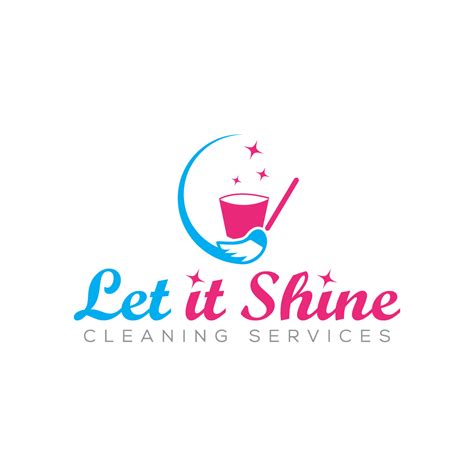 Modern Professional Cleaning Service Logo Design For Let It Shine