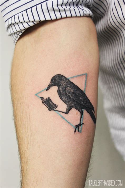 Smart Raven Cool Tattoos Crow Tattoo Body Art Tattoos