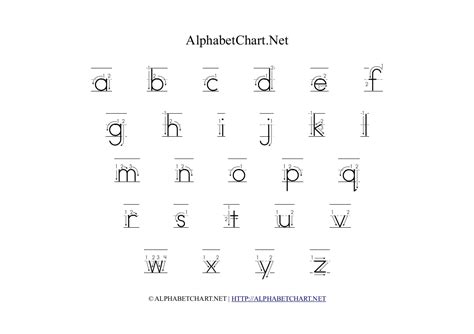 4 Best Images Of Printable Lowercase Alphabet Letters Free Printable