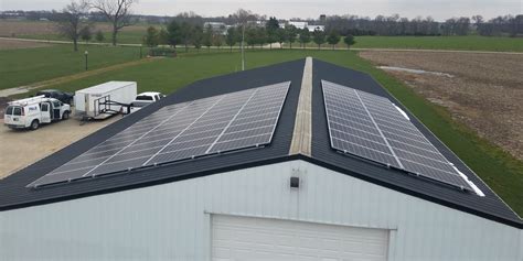 Residential Roof Mounted Solar Panels In Dieterich Il Tick Tock Energy