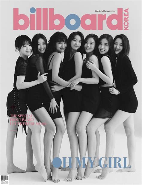 Oh My Girl Grace The Cover Of Korea Billboard Magazine October Issue