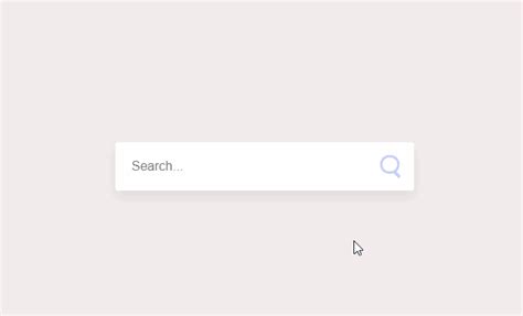 Search Bar Design Css